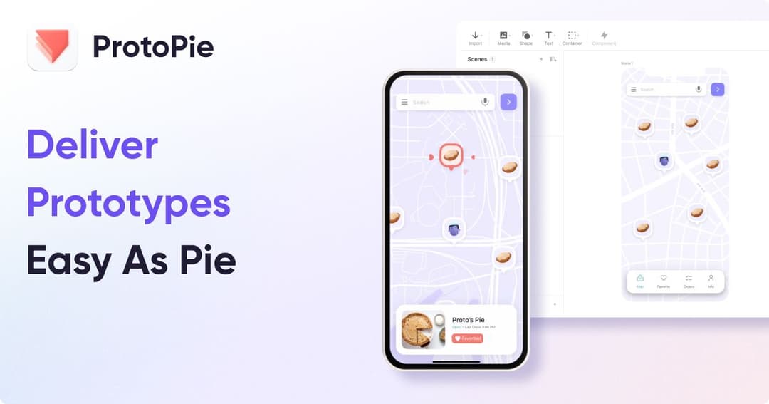 protopie website homepage built with Framer
