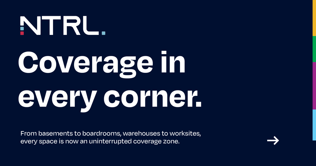 NTRL website homepage built with Framer