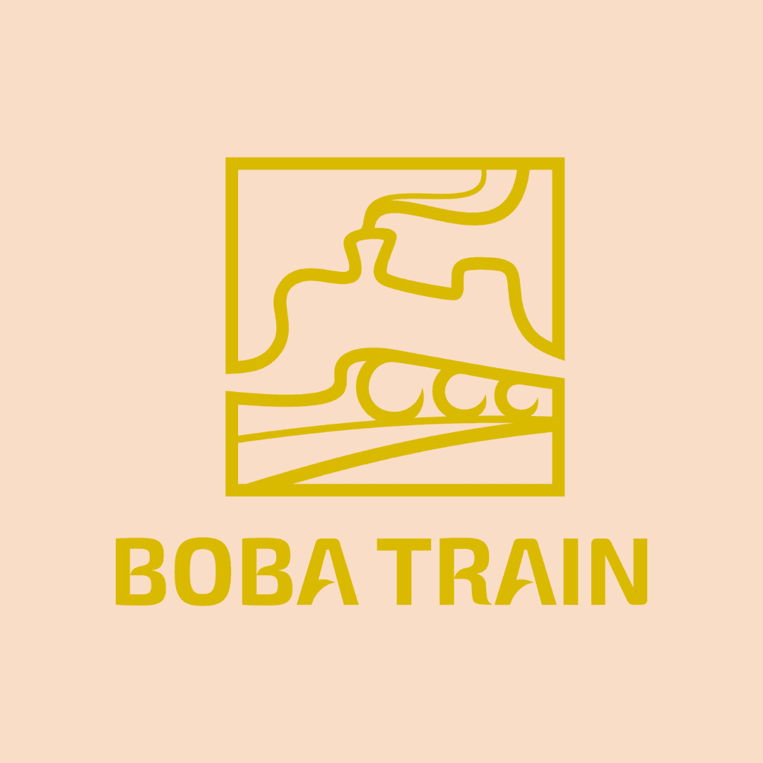 Boba Train website homepage built with Framer