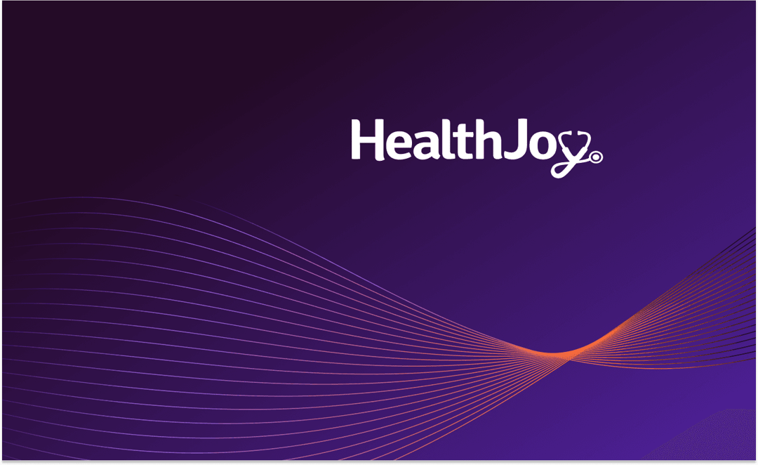 healthjoy website homepage built with Framer