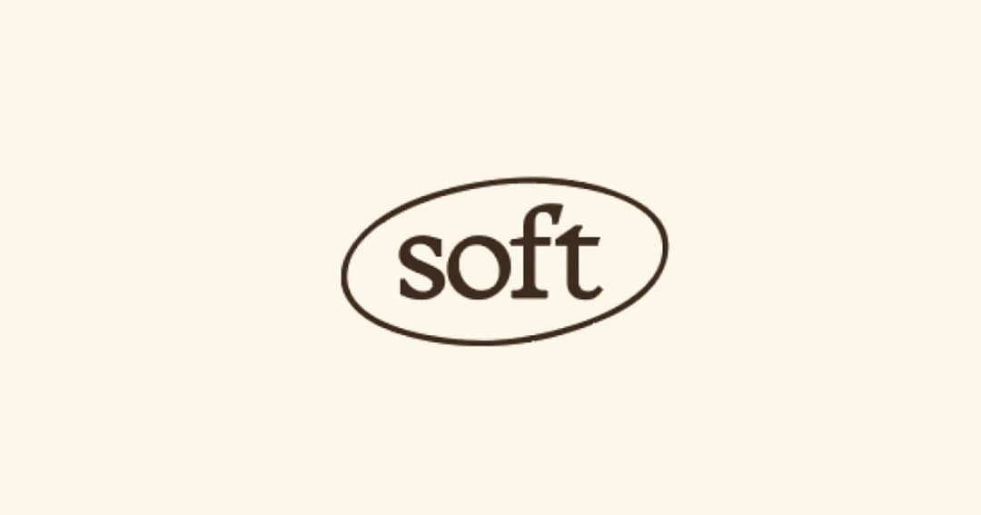 Soft website homepage built with Framer