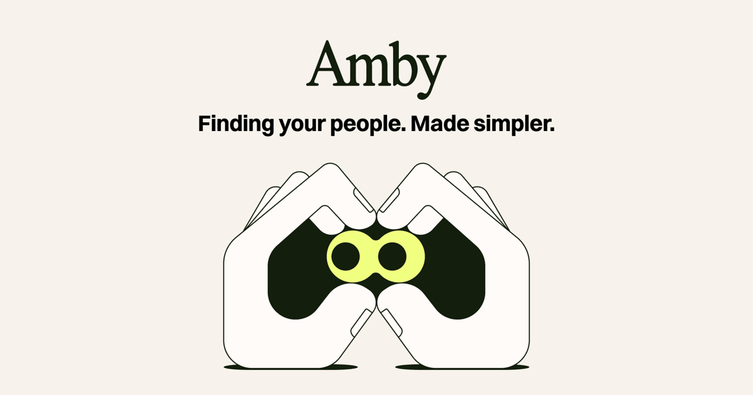 Amby website homepage built with Framer