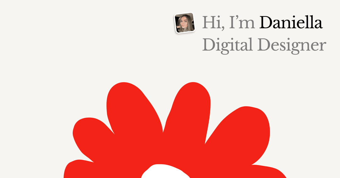 Daniella Marynova website homepage built with Framer
