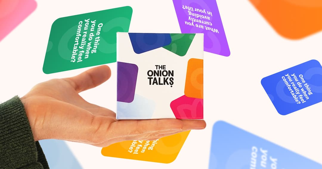 The Onion Talks website homepage built with Framer