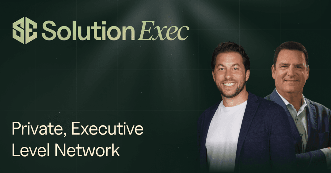 SolutionExec website homepage built with Framer