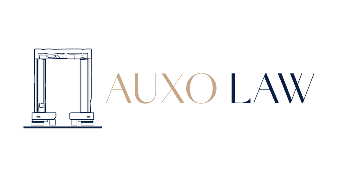 Auxo Law website homepage built with Framer