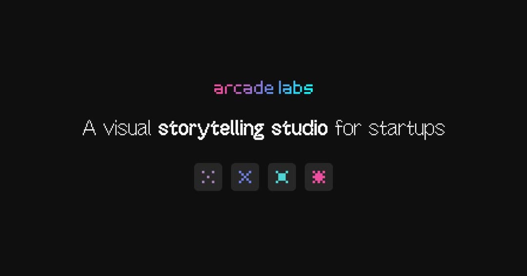 Arcade Labs website homepage built with Framer