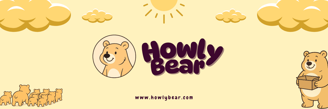 Howly Bear website homepage built with Framer