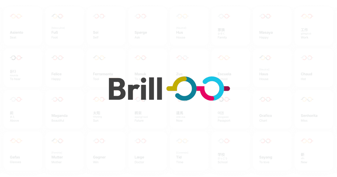 brillapp.com website homepage built with Framer