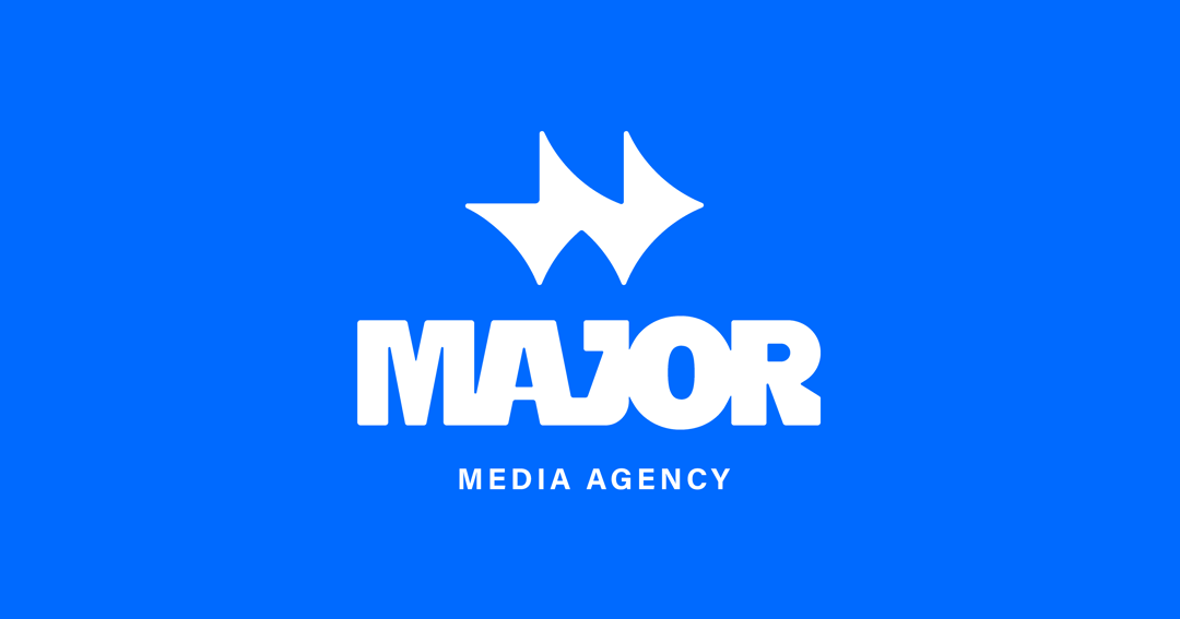 Major Media Agency website homepage built with Framer