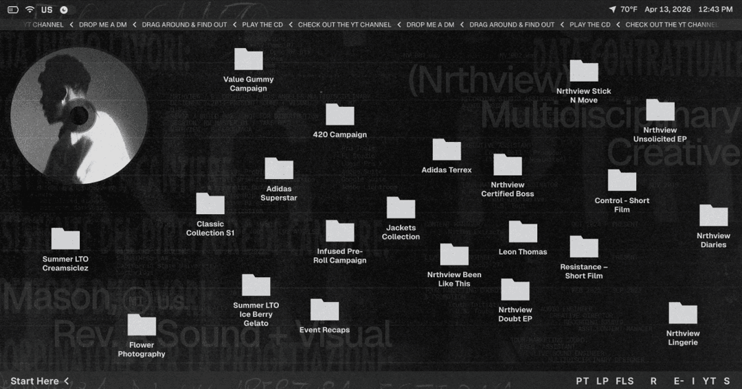 Nrthview.com website homepage built with Framer