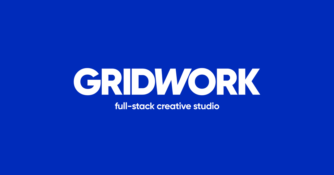 Gridwork website homepage built with Framer