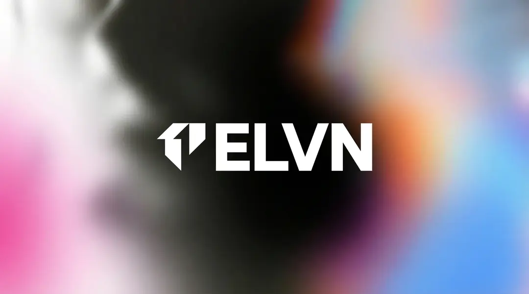 ELVN Studio website homepage built with Framer