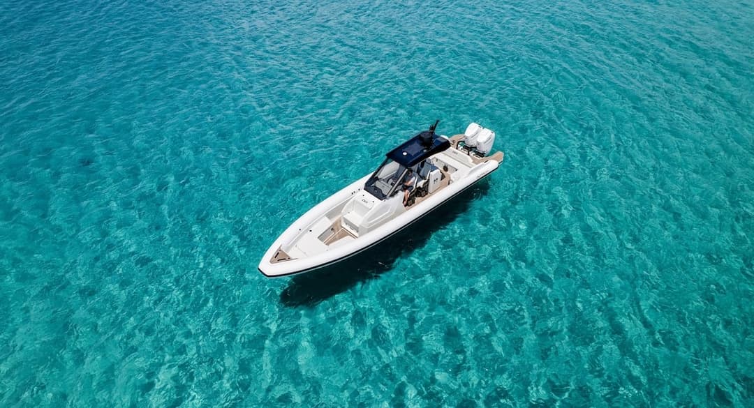 Blue Marine Cruises website homepage built with Framer