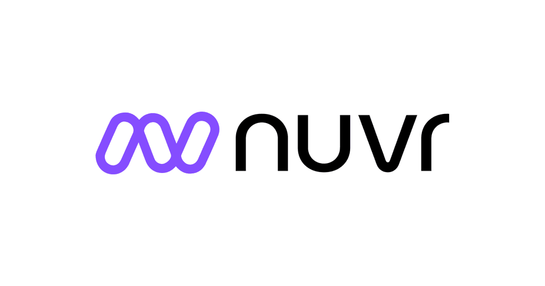 Nuvr website homepage built with Framer