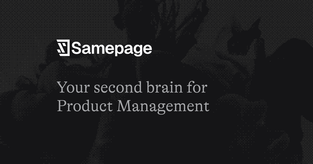 Signals by Samepage website homepage built with Framer