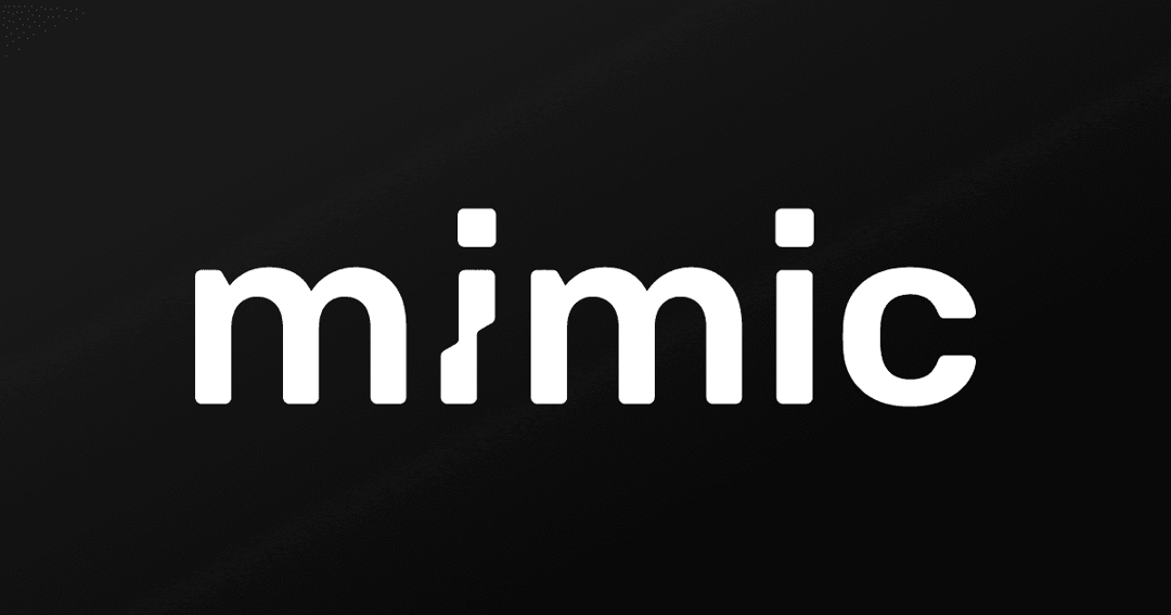 Mimicrobotics website homepage built with Framer