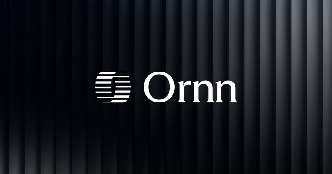 Ornn website homepage built with Framer