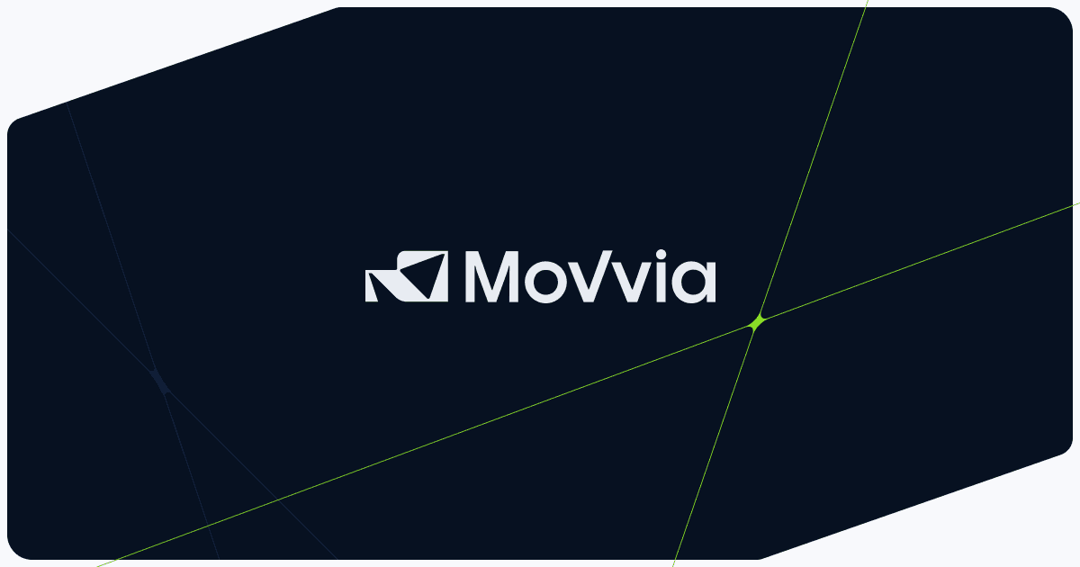Movvia website homepage built with Framer