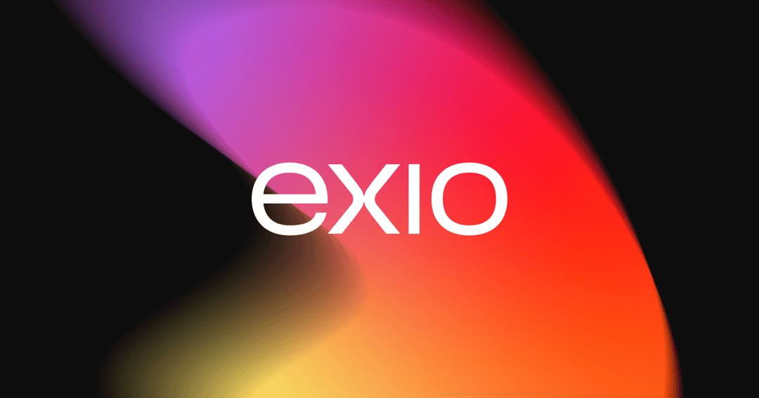 Exio HR website homepage built with Framer