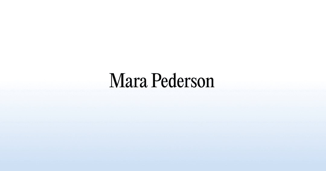 Mara — Personal Portfolio Website website homepage built with Framer