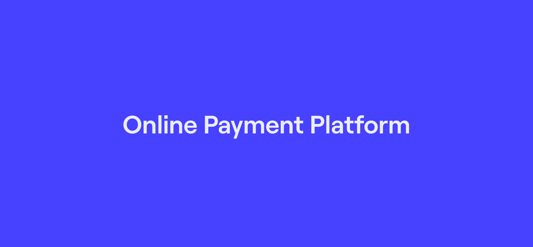 onlinepaymentplatform website homepage built with Framer