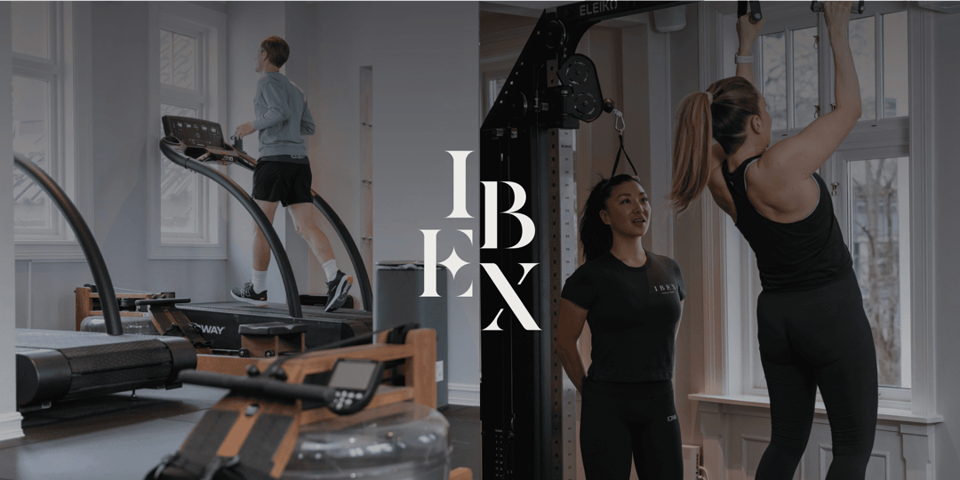 Ibex Fitness website homepage built with Framer