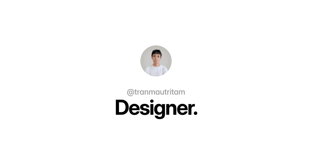 Tran Mau Tri Tam ✪ website homepage built with Framer