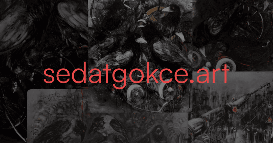 Sedat Gökçe website homepage built with Framer