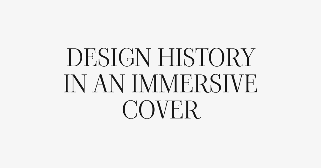 design-history.eu website homepage built with Framer