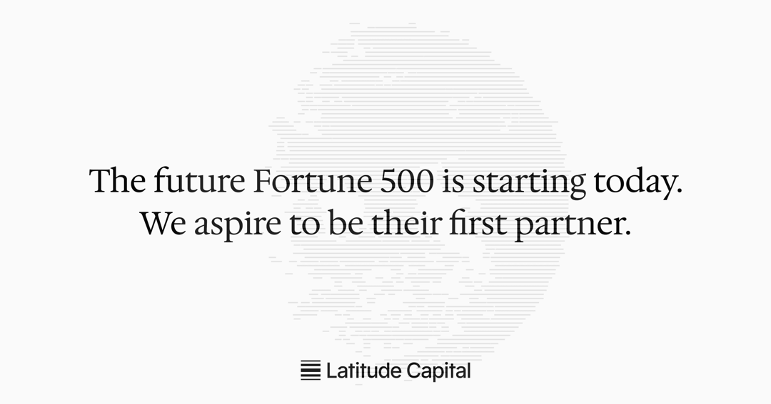 Latitude Capital website homepage built with Framer