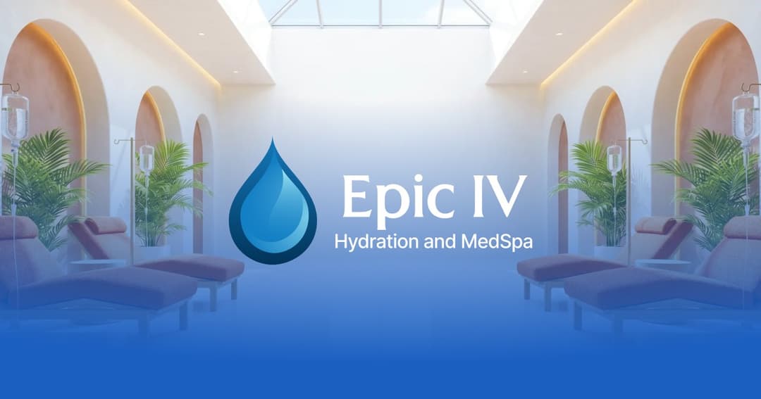 Epic IV MedSpa Revamp website homepage built with Framer