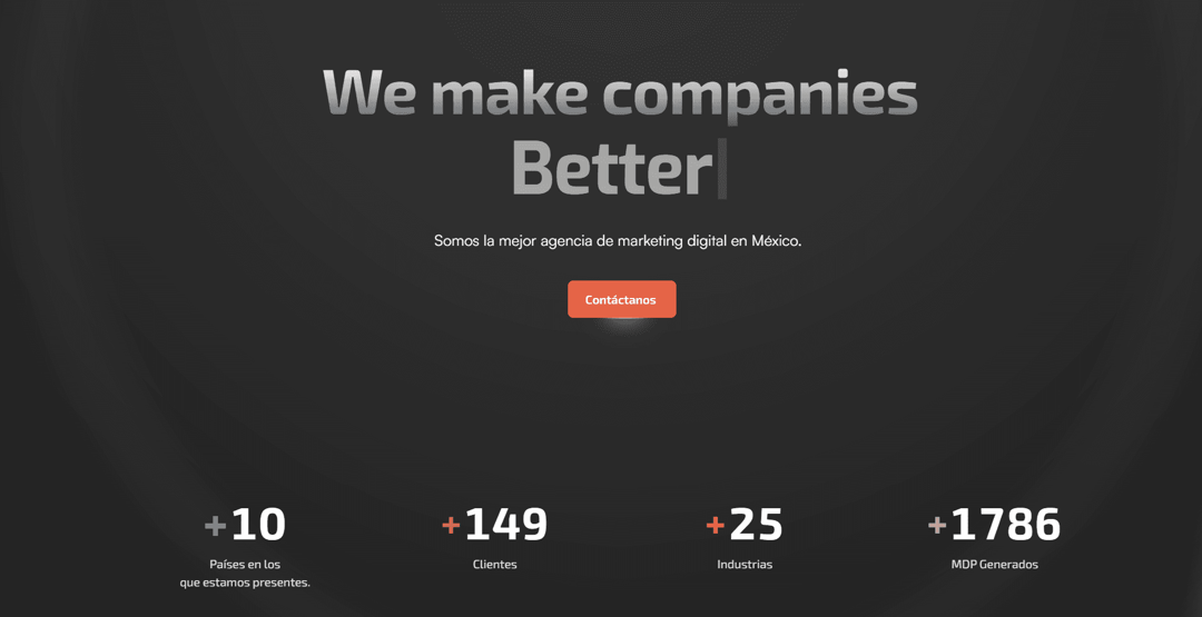 mhaconsulting website homepage built with Framer