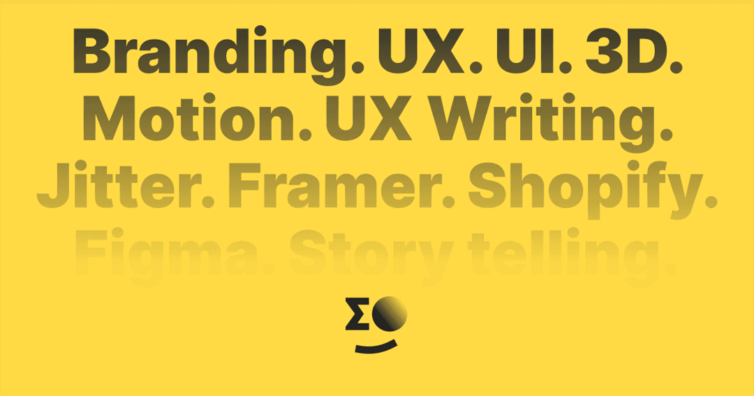 Sigmoon Studio website homepage built with Framer