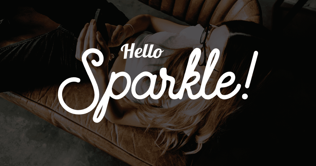 HelloSparkle website homepage built with Framer