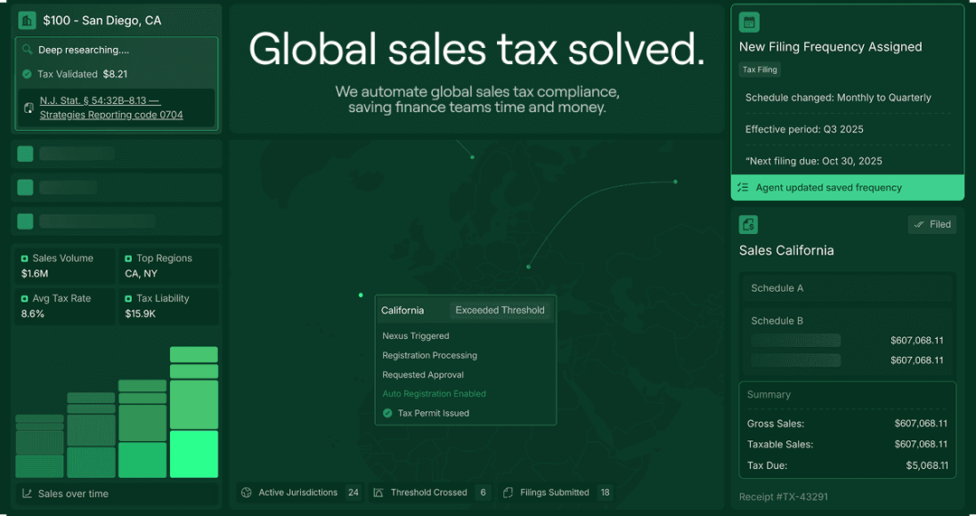 Taxwire website homepage built with Framer