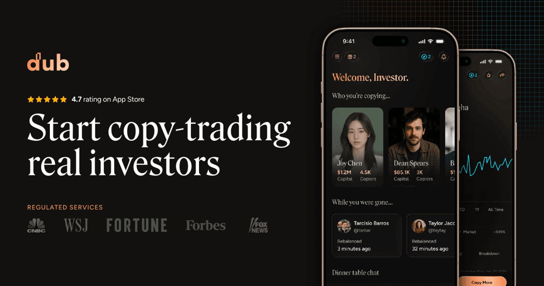 dub website homepage built with Framer