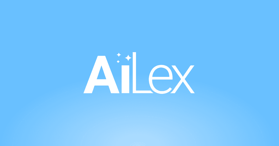 ailex website homepage built with Framer