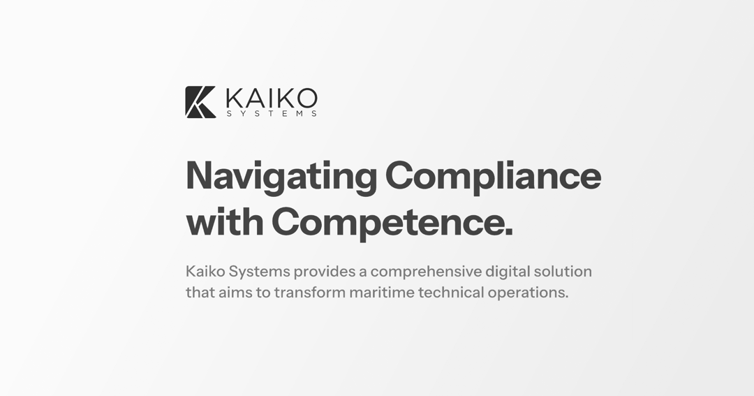 Kaiko Systems website homepage built with Framer
