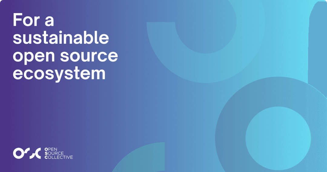 Open Source Collective Onboarding website homepage built with Framer