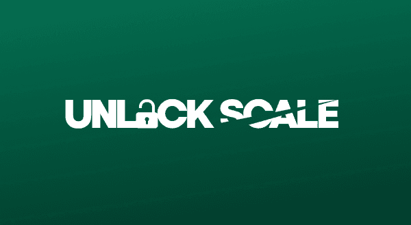 Unlock Scale website homepage built with Framer