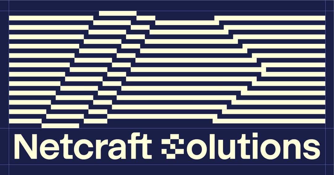 Netcraft Solutions website homepage built with Framer