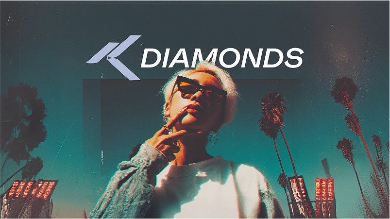 KDiamonds website homepage built with Framer