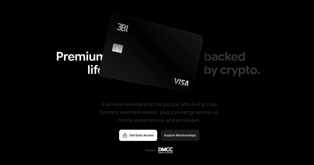 EB1 website homepage built with Framer