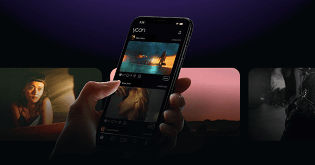 Yoon App website homepage built with Framer