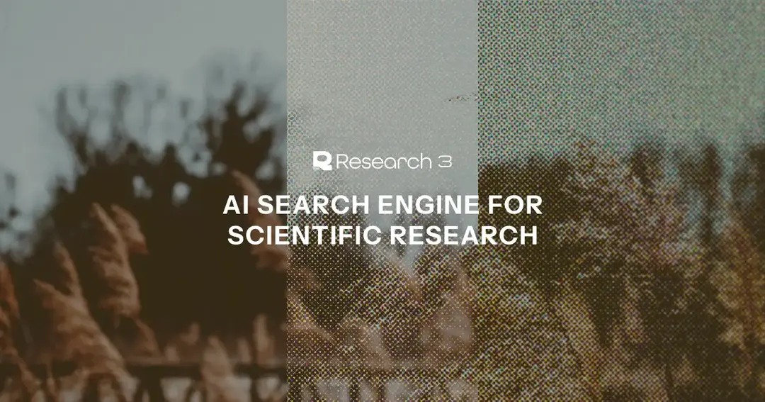 Research3 website homepage built with Framer