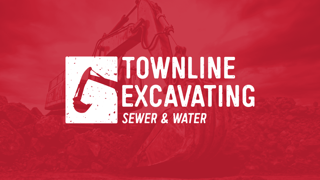 Townline Excavating website homepage built with Framer