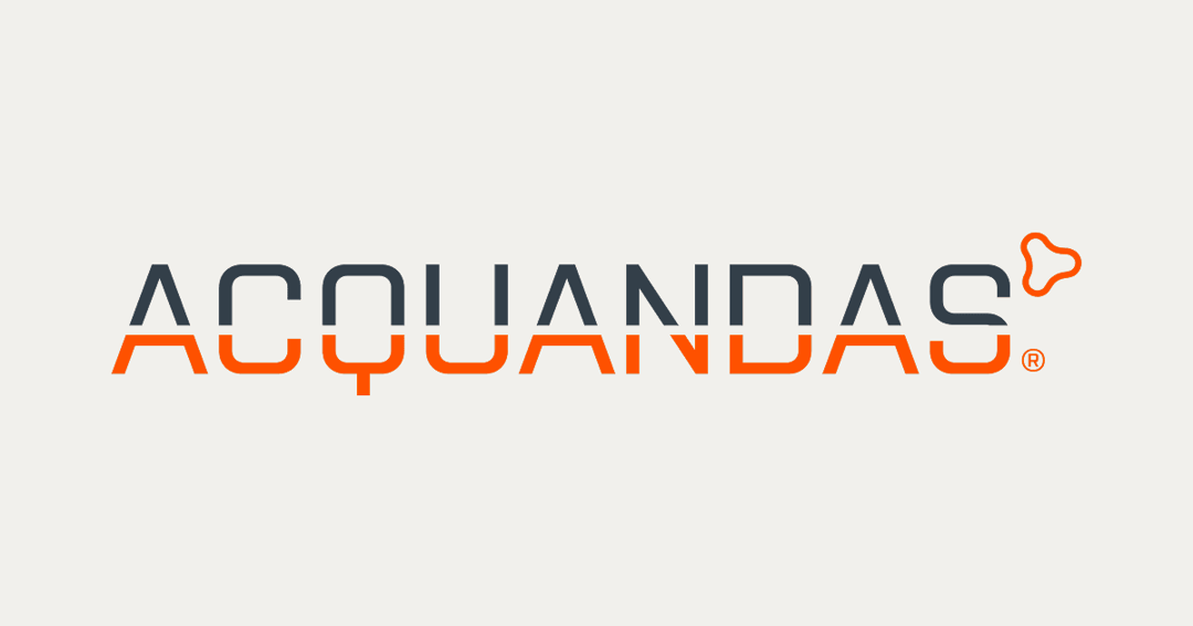 Acquandas website homepage built with Framer