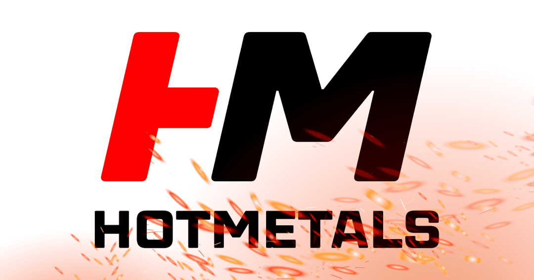 Hotmetals GmbH website homepage built with Framer