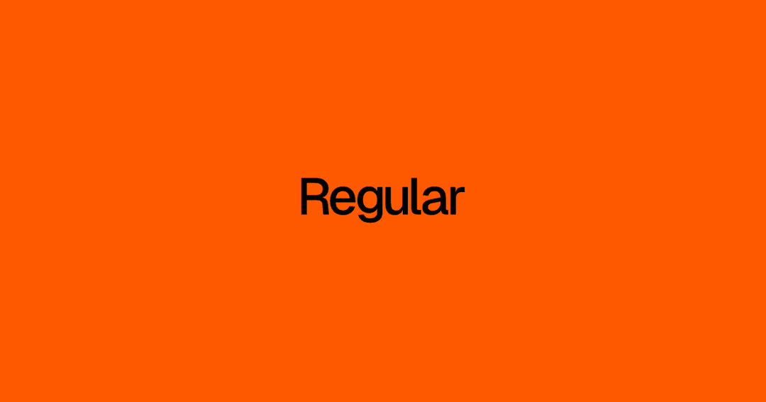 Regular Design Lab website homepage built with Framer